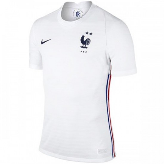 Camisola França Equipamento Segundo Euro 2020 Manga Curta